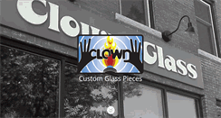 Desktop Screenshot of clownglass.com